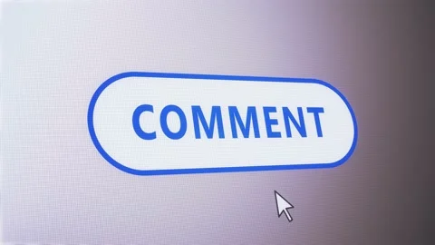 Comment icon button text click mouse label tag animation 動画素材 146690762