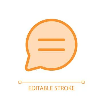 Comment pixel perfect glassmorphism ui icon Stock Illustration