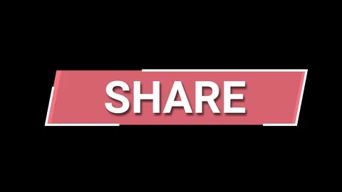 Like Comment Share Animated Call to Action for Social Media with Alpha Stock Footage 109154985