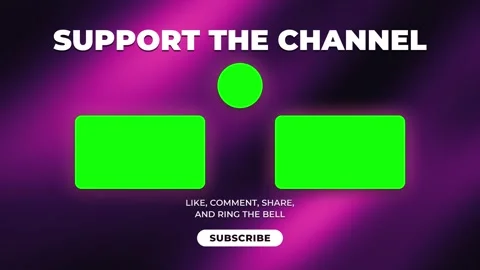 Like comment share bell endscreen neon EN 스톡 동영상 344882267