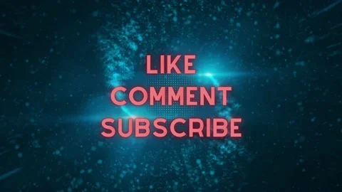 Like Comment Subscribe for Youtube Channel Video stock 234558897
