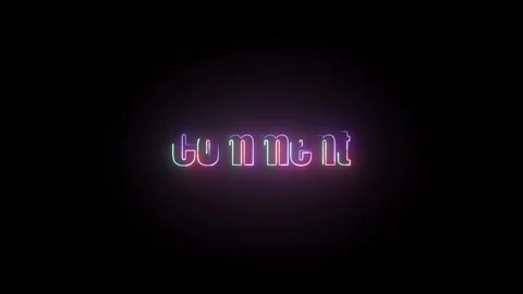 Comment Text Animation | Social Media Motion Graphic MP4 Stock Footage 324801788