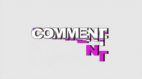 Comment Text (YouTube) Stock-Footage 147737751