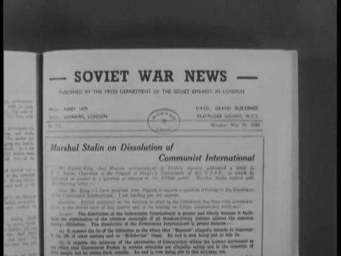 A commentary on the Soviet Politburo as the executor of Communism in other Stock Footage 74948158