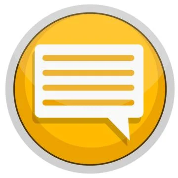 Comments Icon, Stock Illustration