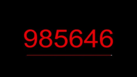 Comments, Likes, Follower counter Increase Quickly Animation User Interface Stock Footage 247373745