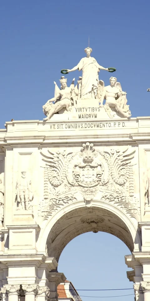 Commerce Plaza I Praça do comércio Stock Footage 171322626