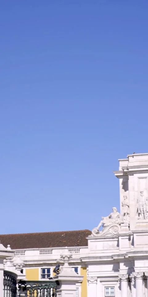 Commerce Plaza I Praça do comércio 1 Stock Footage 171322669