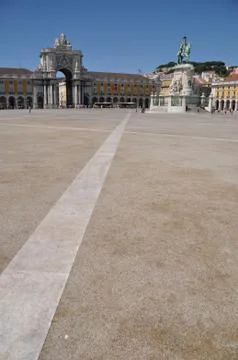 Commerce square Stock Photos