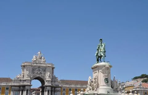 Commerce square Stock Photos