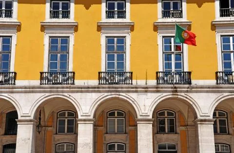 Commerce square Stock Photos