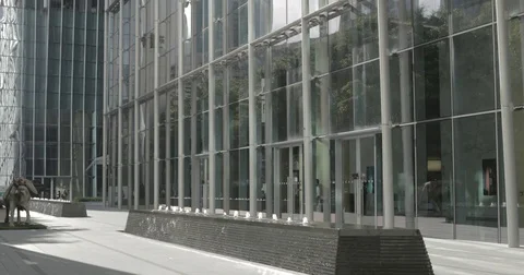 Commercial building square Stock Footage 82289292