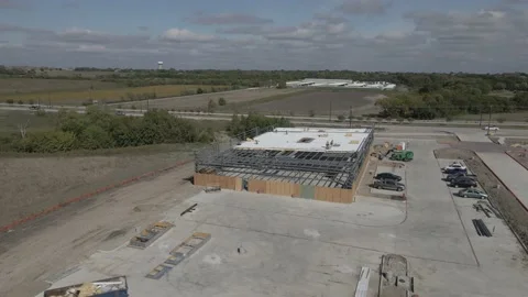 Commercial building under construction Stock-Footage 165961912