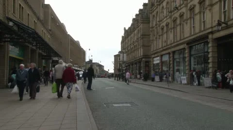 Commercial Centre Stock Footage 11154118