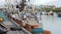 Commercial Fishing Boat At Wharf 4k or 4k+ Resolution