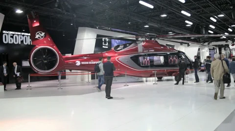 Commercial helicopter Stock Footage 29668017