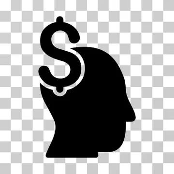 Commercial Intellect Vector Icon Stock Illustration