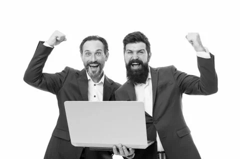 Commercial intent. Search engine optimization. Web developer. Men working laptop 스톡 사진