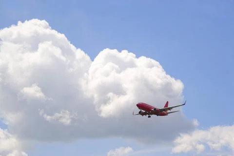 Commercial Jet Stock Photos