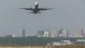 Commercial jet taking off at Schiphol HD Footage