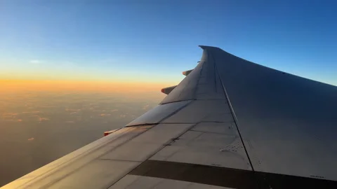 Commercial Jetliner flying Stock Footage 237434554