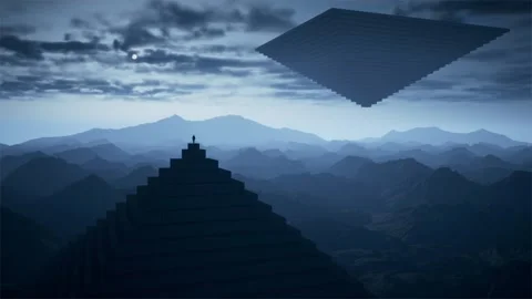 Commercial Light and Shadow Abstract Space Concept Creative Video Video stock 313858334