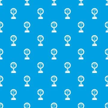 Commercial scale pattern seamless blue Illustrazione stock