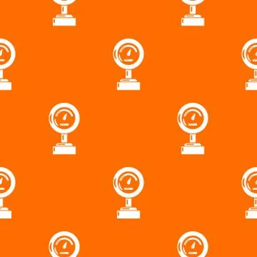 Commercial scale pattern vector orange Stock Illustration
