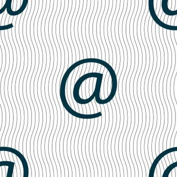Commercial at. Set Flat modern. Seamless pattern with geometric texture. Vect 스톡 일러스트