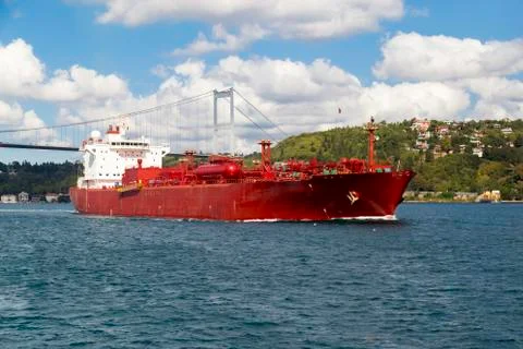 Commercial Ship Foto stock