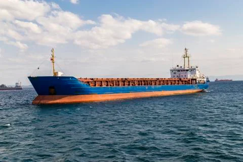 Commercial Ship Foto stock