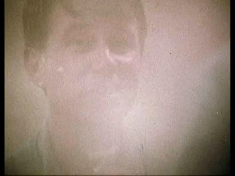 Commercial showing how 409 prevent fogging of bathroom mirror in this 1960's Stock Footage 74777096
