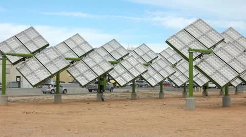 COMMERCIAL SOLAR PANELS Stock-Footage 10789647