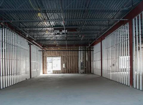 Commercial space under construction Stock Photos