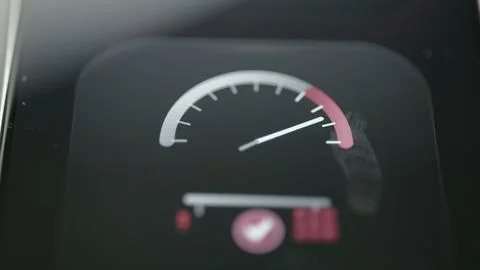 Commercial still image extracted from the analyzed video. Touchscreen Stock Photos