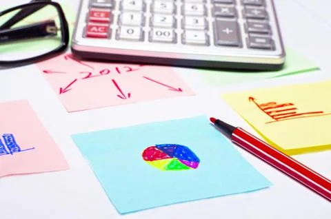 Commercial summary Stock Photos