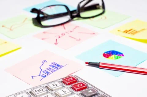 Commercial summary Stock Photos