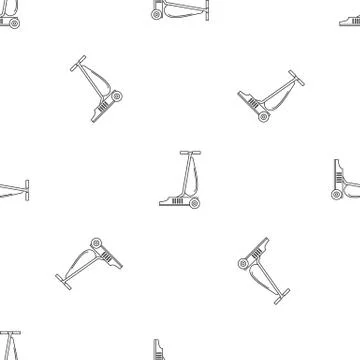 Commercial vacuum cleaner pattern seamless vector Stock Illustration
