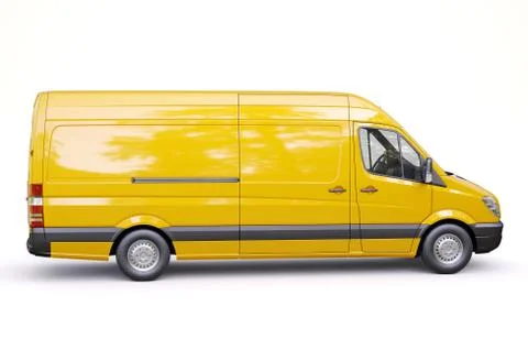 Commercial van Stock Illustration