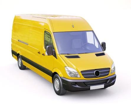 Commercial van Stockillustratie
