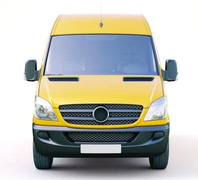 Commercial van Stock Illustration