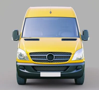 Commercial van Stock Illustration