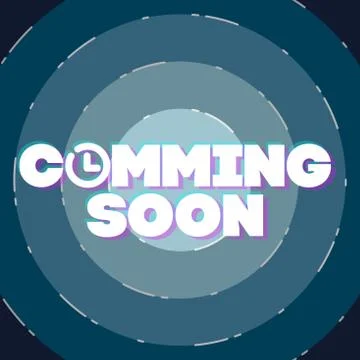 Comming soon vector illustration イラスト素材