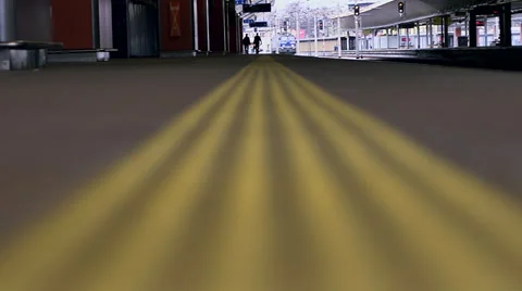 Comming train Stock Footage 34484686