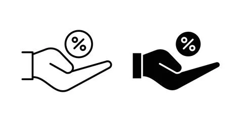 Commissions icon symbol. Flat Vector illustration Stock Illustration