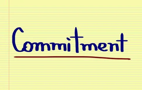 Commitment Concept Stock Illustration