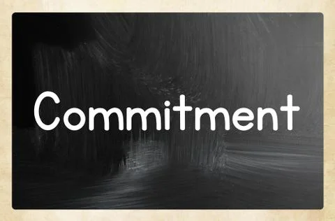 Commitment concept Stock Photos