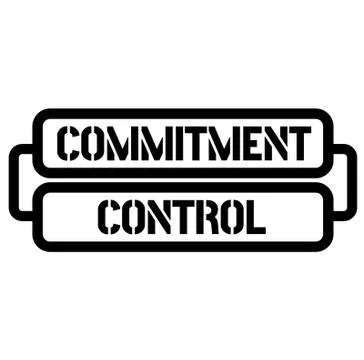 Commitment control stamp Stock Illustration