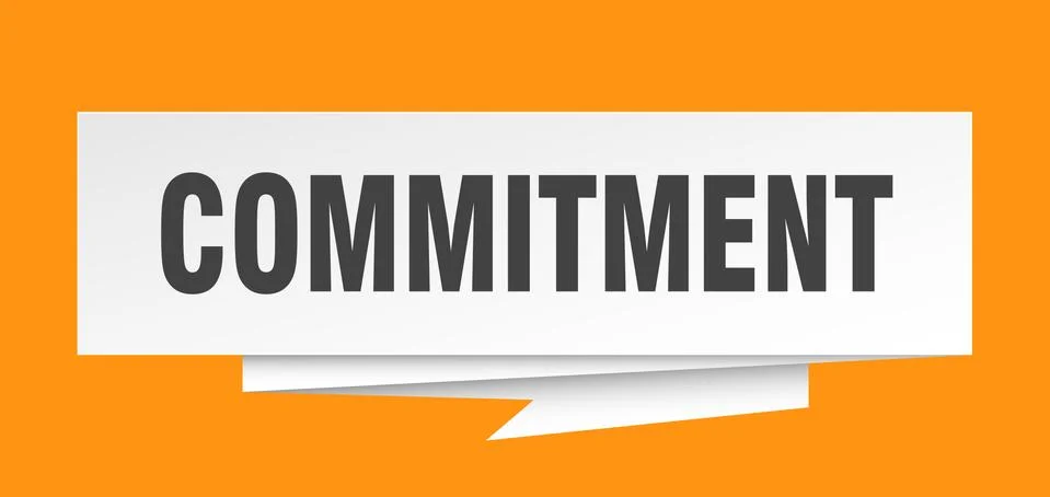 Commitment 스톡 일러스트