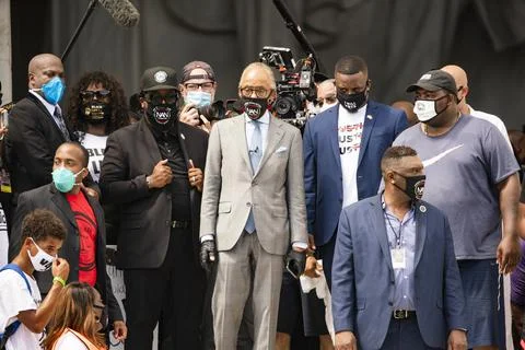 Commitment March in Washington DC, USA - 28 Aug 2020 Stock Photos